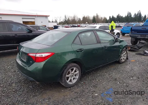 2015 Toyota Corolla Le из США, поврежденный, VIN 2T1BURHE7FC402436